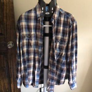 Outdoor life flannel size large